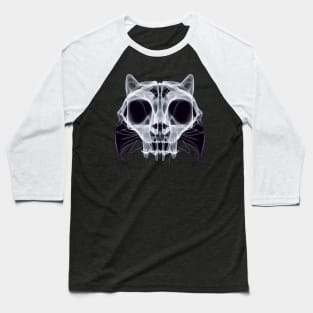 Skeleton of a bear in x-rays. Baseball T-Shirt